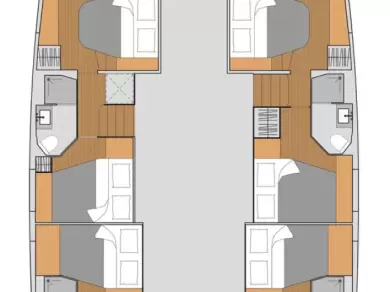 Yacht charter Road Town - Fountaine Pajot Aura 51 on SamBoat