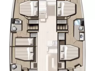 Yacht charter Marsh Harbour - Bali Bali 4.8 on SamBoat