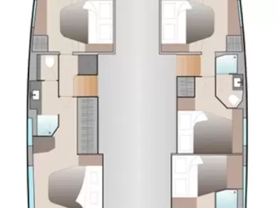 Fountaine Pajot Aura 51 charter bareboat or skippered in  Belize City