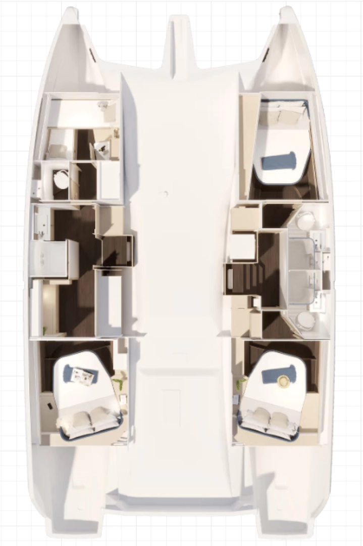 Charter a Fountaine Pajot Fountaine Pajot FP 44 Maestro - 3 cab. in Frenchtown on Samboat
