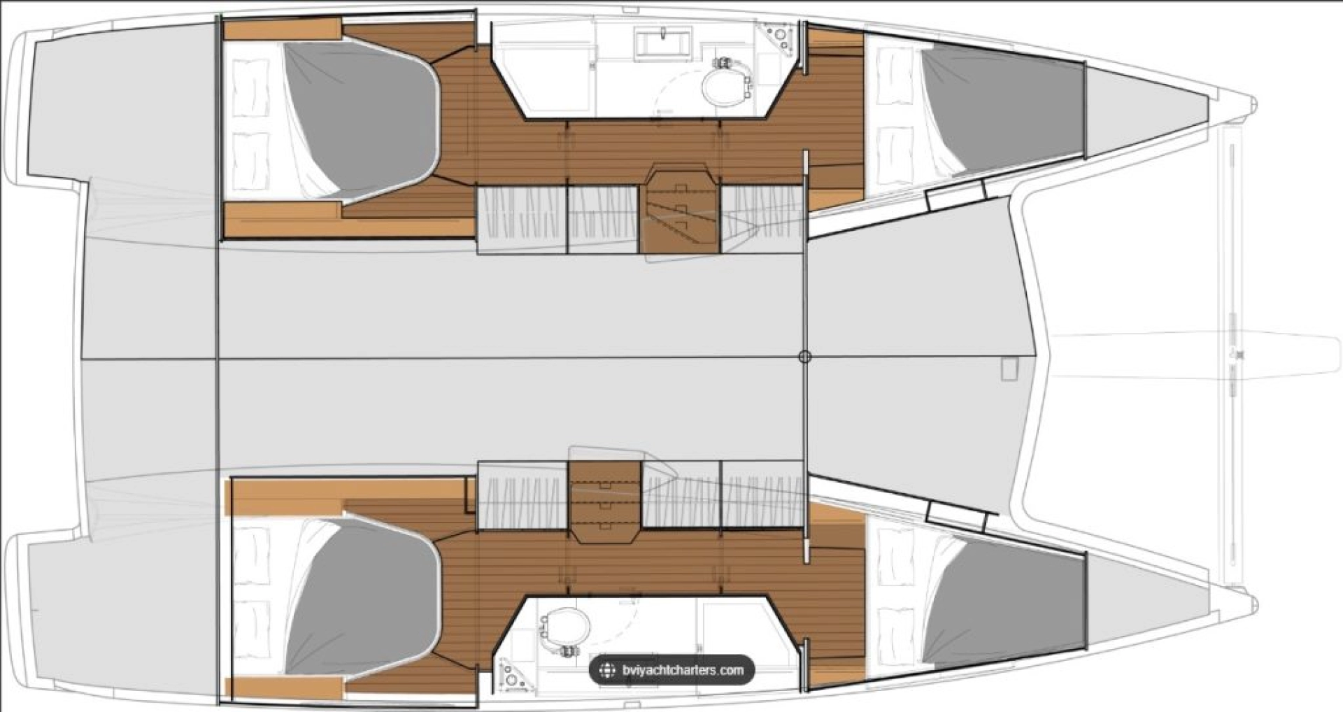 Hire Catamaran Fountaine Pajot with a boat licence