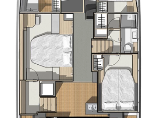 Fountaine Pajot Fountaine Pajot MY5 charter bareboat or skippered in  Marsh Harbour