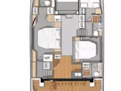 Yacht charter Marsh Harbour - Fountaine Pajot Fountaine Pajot MY6 on SamBoat