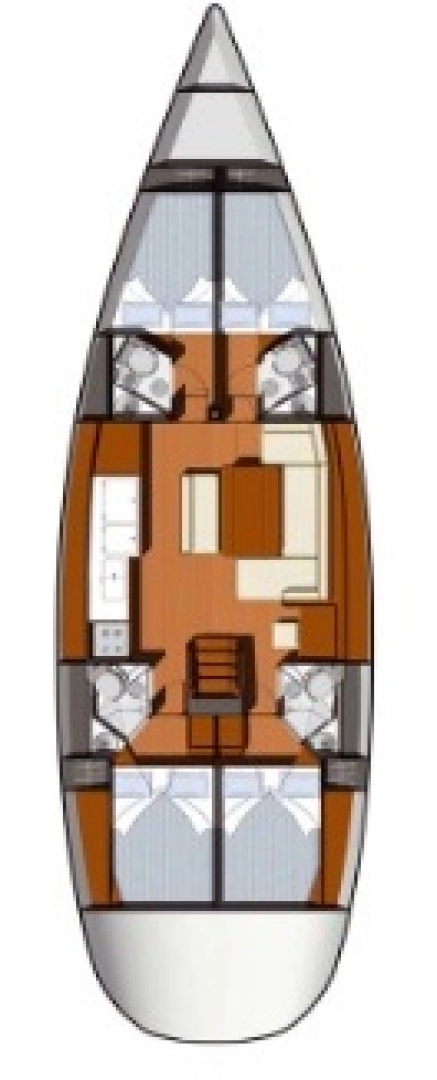 Yacht charter Tribunj - Jeanneau Sun Odyssey 49 on SamBoat