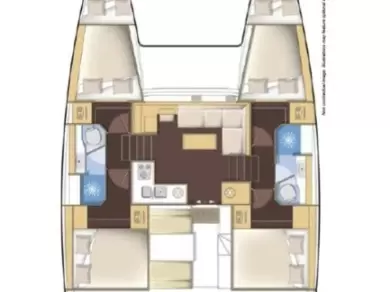 Yacht charter Split - Lagoon Lagoon 39 on SamBoat
