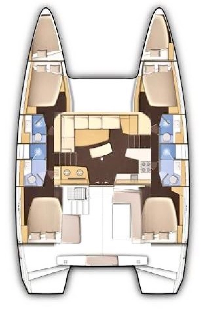 Lagoon Lagoon 42 charter bareboat or skippered in  Mai Khao