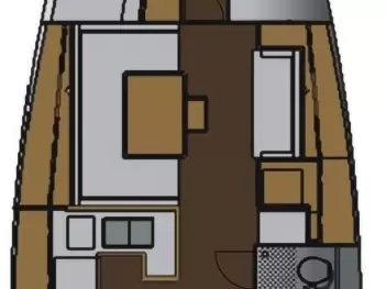 Salona Salona 44 charter bareboat or skippered in  Punat