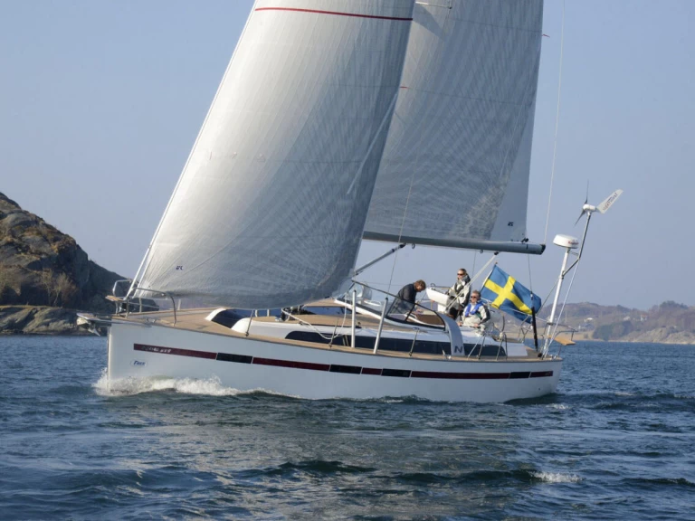 Najad, Yachts of Sweden Najad N395 AC charter bareboat or skippered in  Heiligenhafen