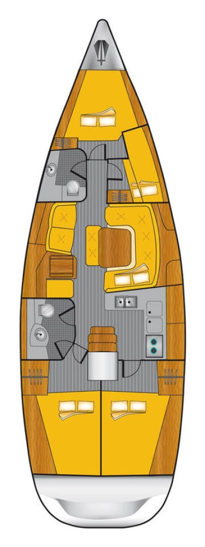 Jeanneau Sun Odyssey 43 charter bareboat or skippered in  Flensburg
