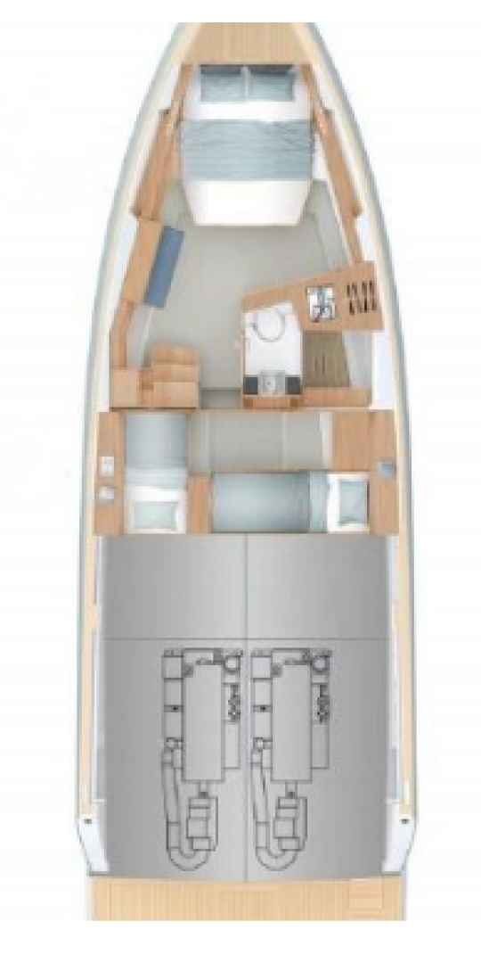 Hire Motorboat with or without skipper Fjord Portals Nous