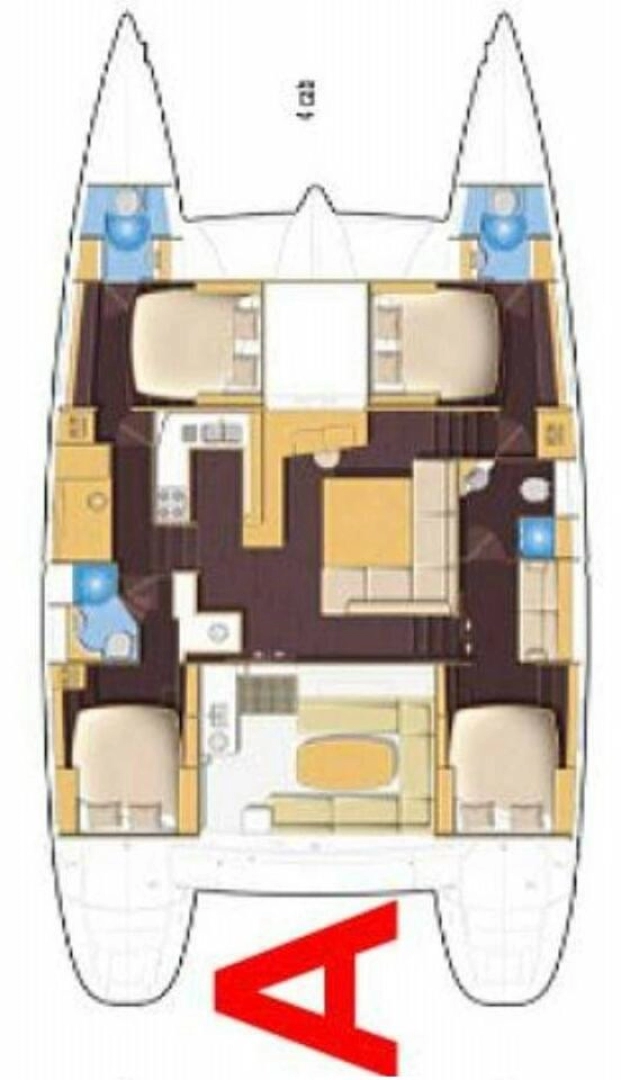 Lagoon Lagoon 500 charter bareboat or skippered in  Wyk auf Föhr