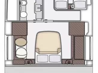 Azimut Azimut Magellano 66 charter bareboat or skippered in  Seget Donji