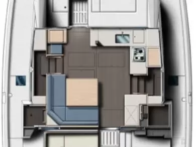 Catamaran hire in Fethiye - Leopard Catamarans / Robertson & Caine Leopard 40