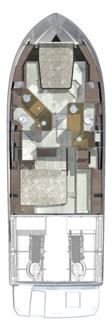 Yacht hire Poltu Quatu cheap Cranchi T43 Eco Trawler