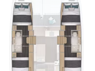 Catamaran to hire Pomer at the best price