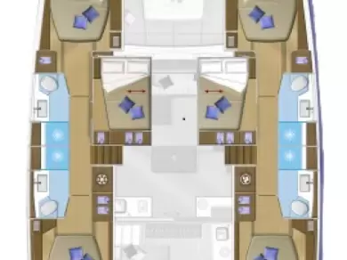 Catamaran hire in Pomer - Lagoon Lagoon 50