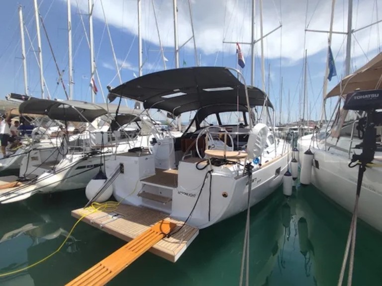 Elan Impression 45.1 charter bareboat or skippered in  Trogir