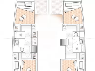 Hire Catamaran Excess with a boat licence