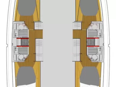 Catamaran hire in Fethiye - Fountaine Pajot Astrea 42