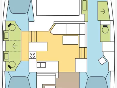 Fountaine Pajot Astrea 42 charter bareboat or skippered in  Road Town