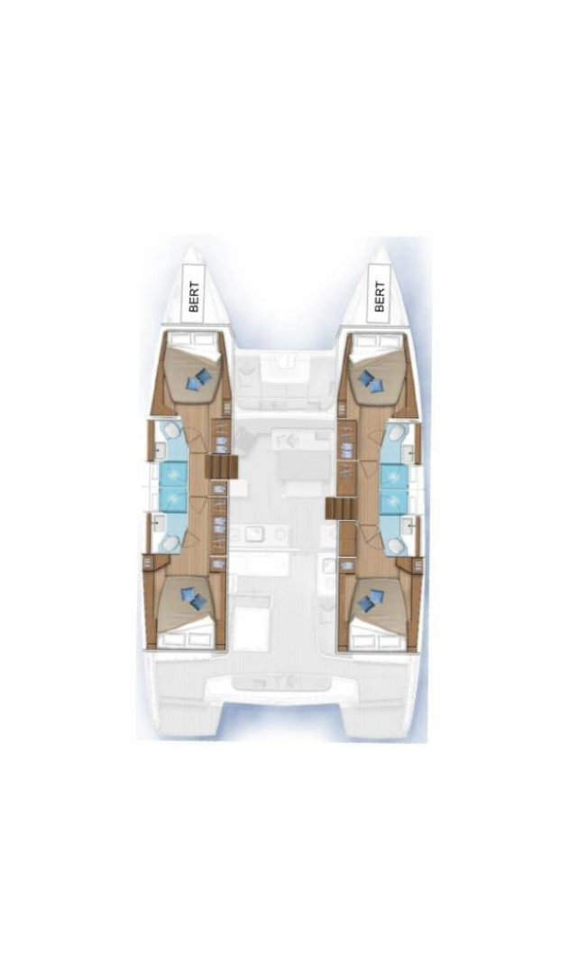 Hire Catamaran Lagoon with a boat licence