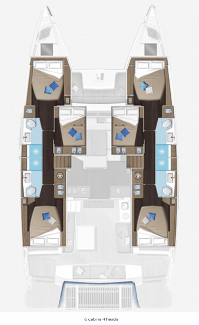 Yacht hire Road Town cheap Lagoon 51