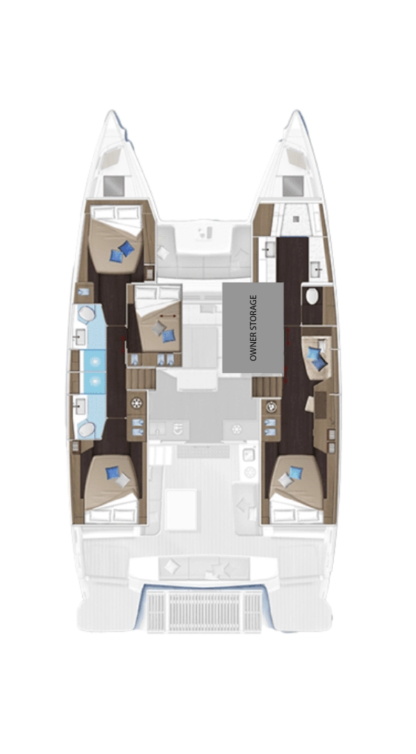 Catamaran hire in Road Town - Lagoon Lagoon 51