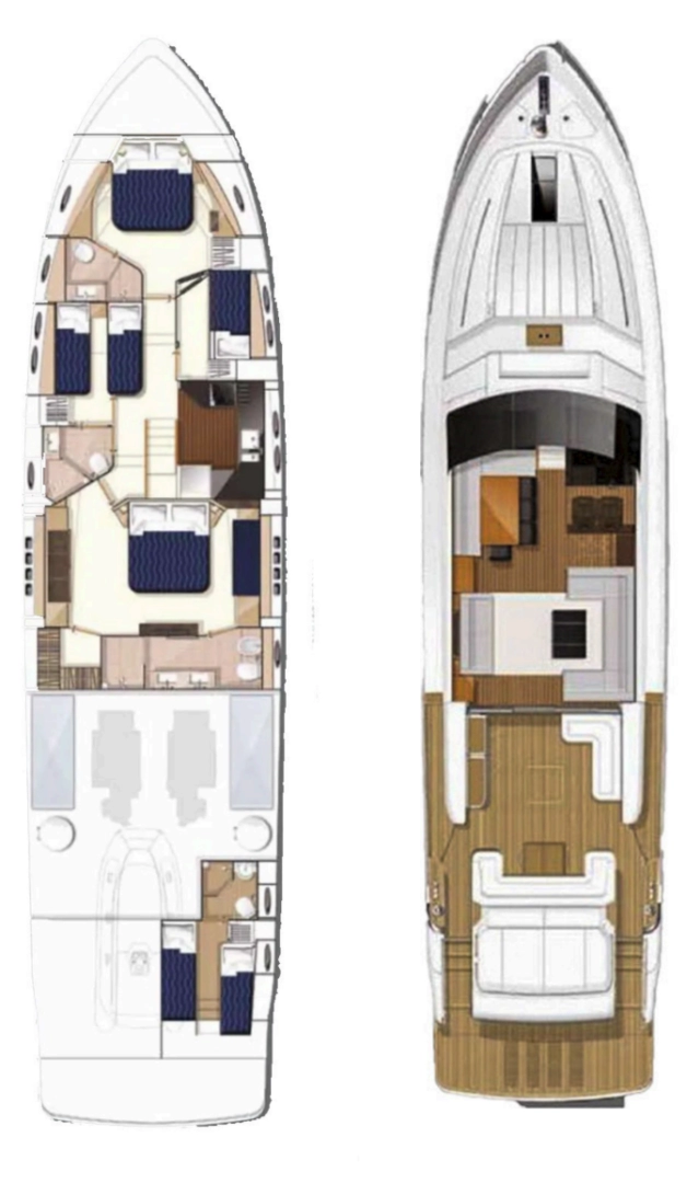 Luxury Yacht hire in Seget Donji - Princess Princess V78