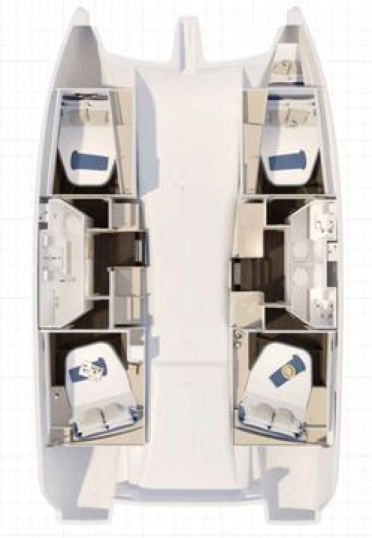 Hire Catamaran with or without skipper Fountaine Pajot Saint-Raphaël