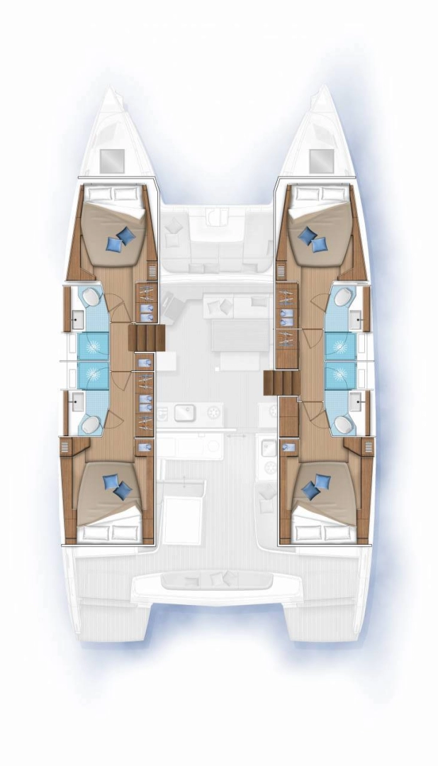 Charter a Lagoon Lagoon 46 in Saint-Raphaël on Samboat