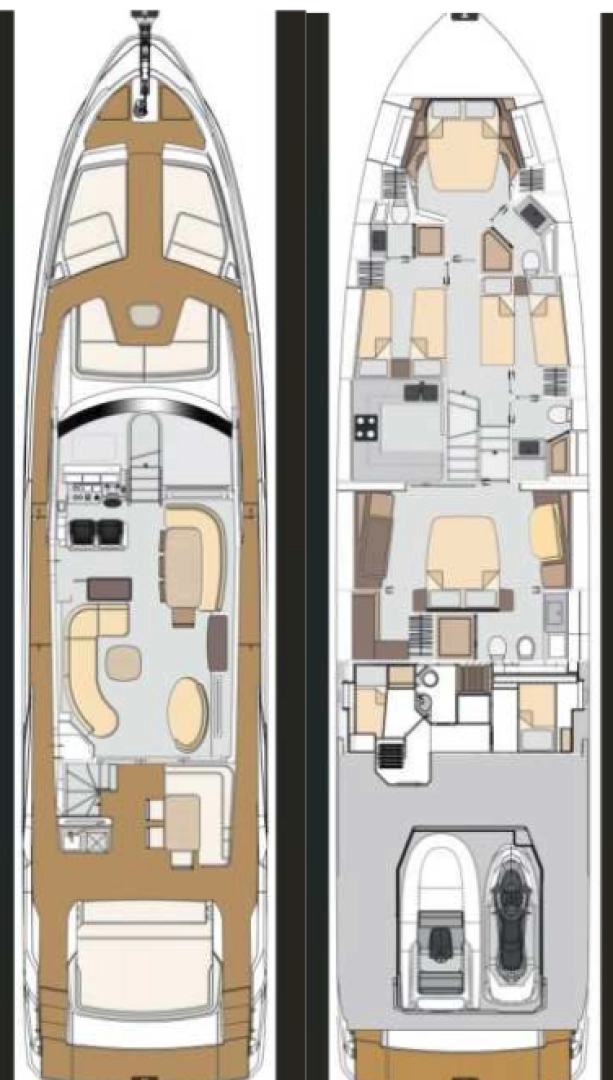 Hire a Azimut Azimut S8 Kaštela