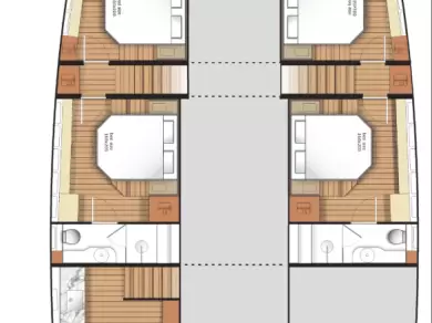 Moon Yacht Moon 6TY Power charter bareboat or skippered in  Split