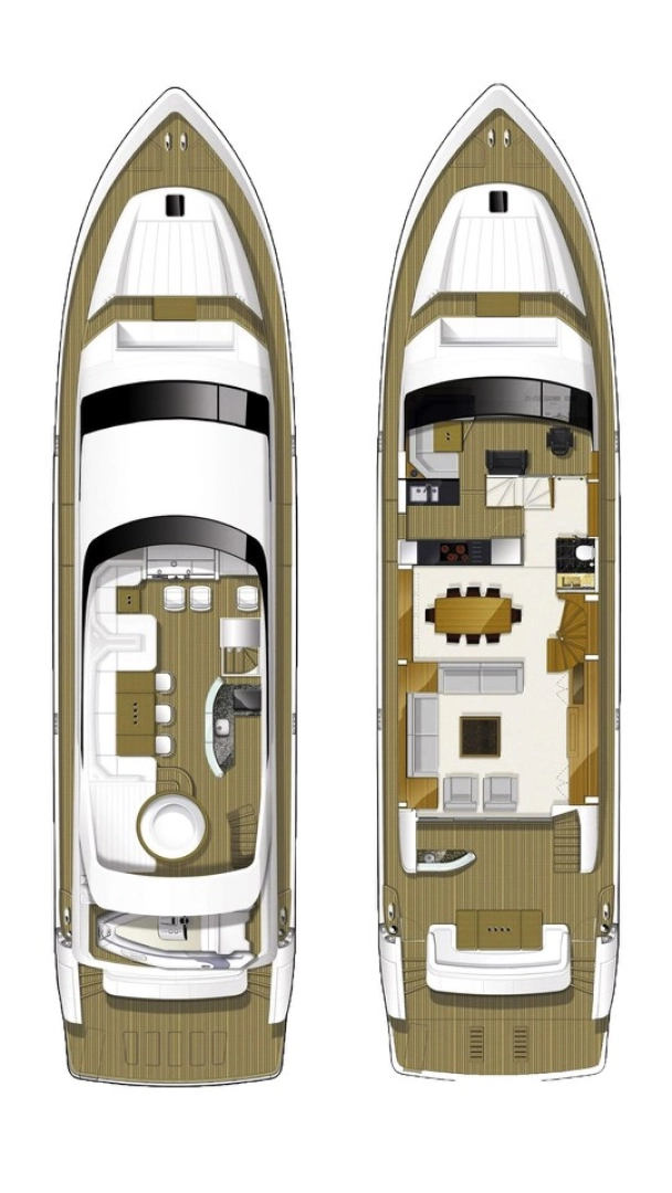 Luxury Yacht hire in Trogir - Princess Princess Y85