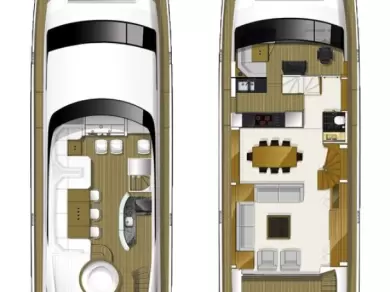 Luxury Yacht hire in Trogir - Princess Princess Y85