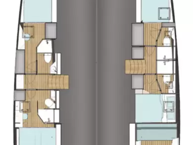 Yacht charter Olbia - Wave Catamarans Wave 50 - 5 cab. on SamBoat