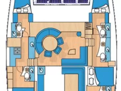 Catamaran hire in La Ciotat - Lagoon Lagoon 570