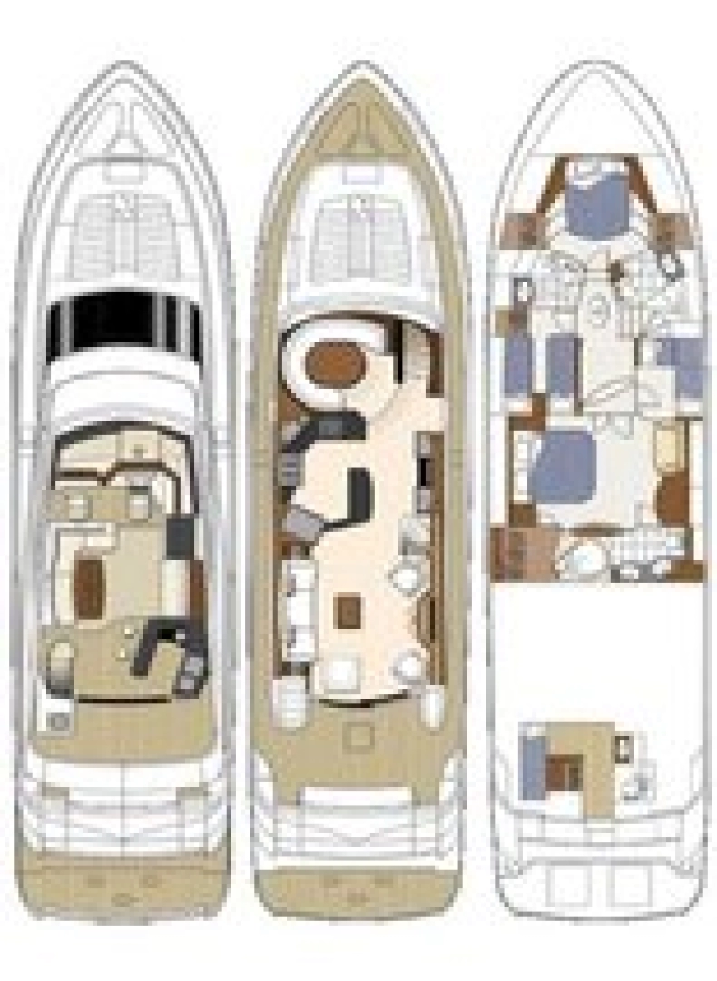 Marquis-Yachts Marquis 720 Flybridge charter bareboat or skippered in  Key West