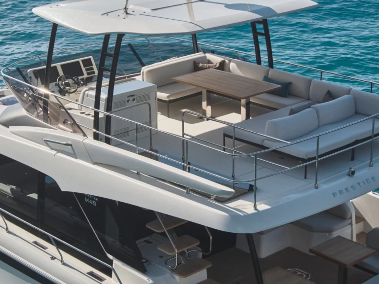 Prestige Prestige M48 charter bareboat or skippered in  Rogoznica