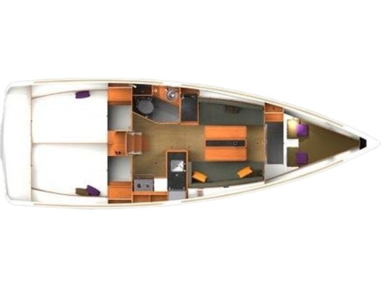 Yacht charter Punat - Jeanneau Sun Odyssey 349 on SamBoat