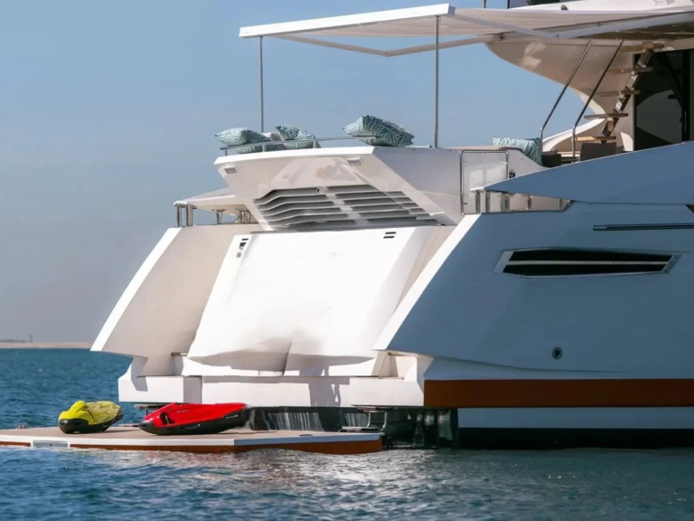 Numarine 105 charter bareboat or skippered in  Dubai Marina