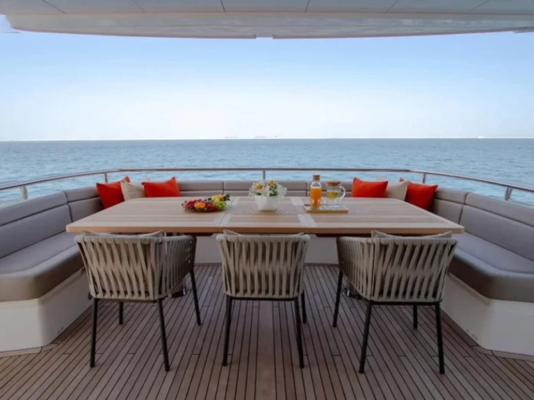 Sunseeker 116 charter bareboat or skippered in  Dubai Marina