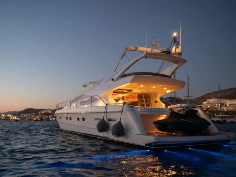 Yacht hire Mykonos (City) cheap Ferretti 62