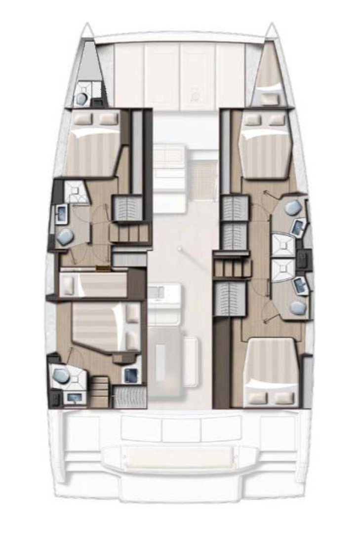 Hire Catamaran with or without skipper Bali Trogir