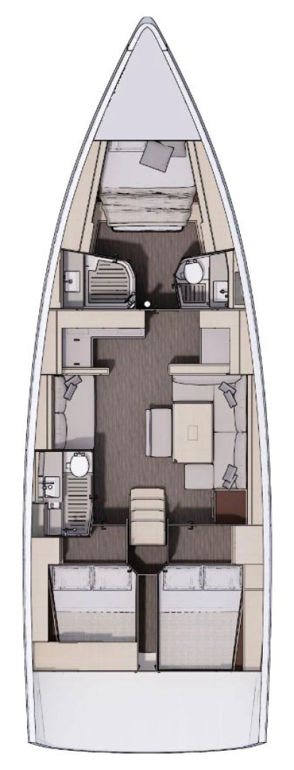Charter a Dufour Dufour 470 in Trogir on Samboat