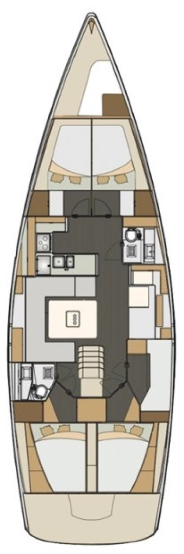 Sailboat hire in Punat - Elan Impression 50