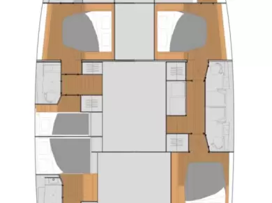 Yacht charter Trogir - Fountaine Pajot Tanna 47 on SamBoat