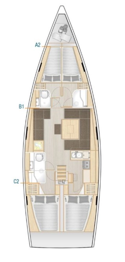 Yacht hire Punat cheap Hanse 458