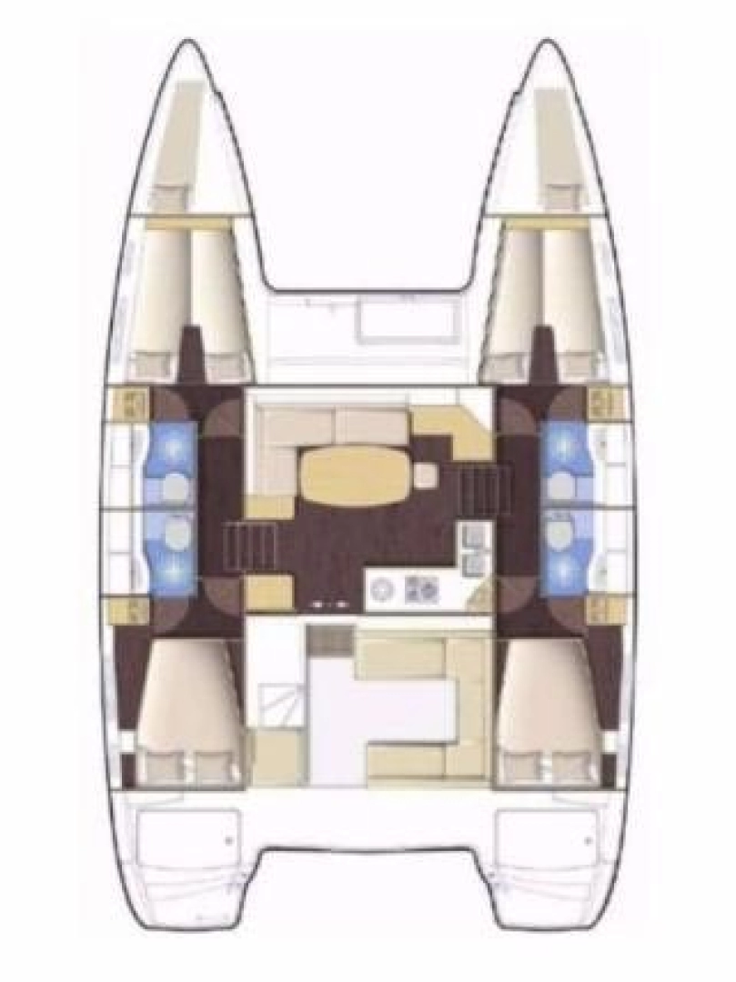 Charter a Lagoon Lagoon 400 in Trogir on Samboat