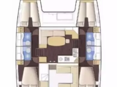 Charter a Lagoon Lagoon 400 in Trogir on Samboat