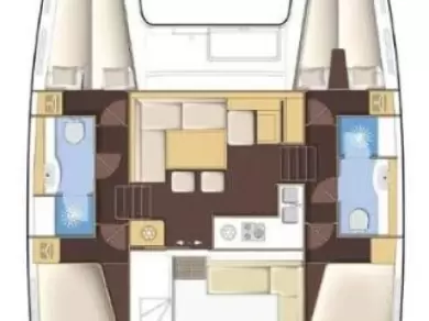 Hire Catamaran with or without skipper Lagoon Trogir